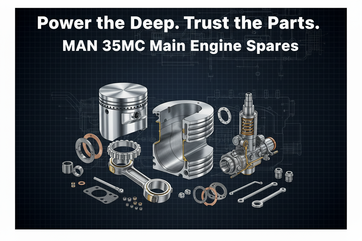 MAN B&W 35MC Engine Spares