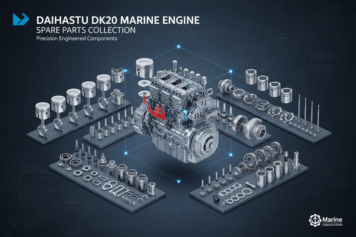 Daihatsu DK20 Engine Spares | Genuine & Reconditioned Marine Parts
