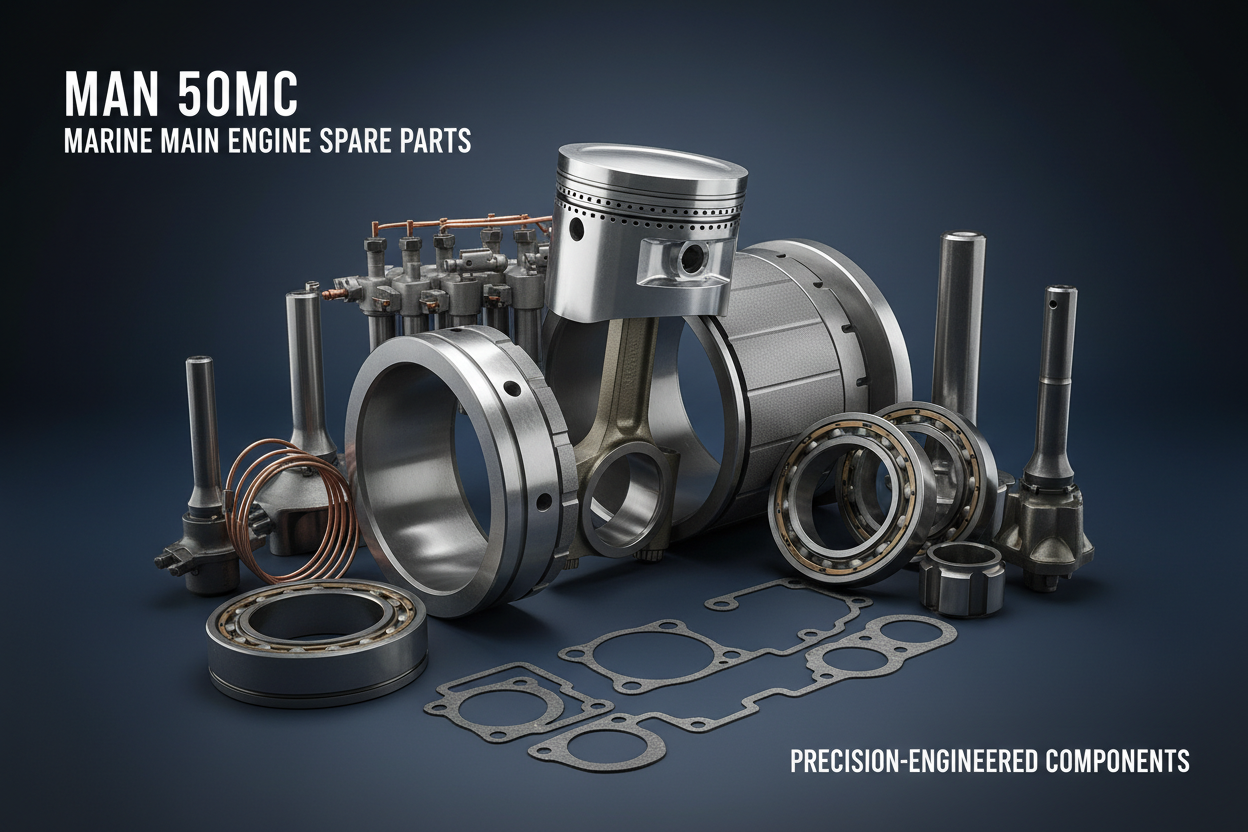 MAN B&W 50MC Engine Spares | Genuine & Reconditioned Marine Parts