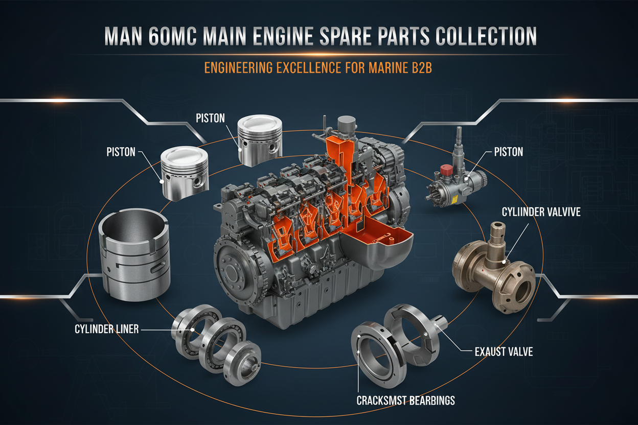 MAN B&W 60MC Engine Spares | Marine Engine Parts Supplier