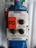 Woodward UG-8 Governor Part no: 8525-684 with speed and load setting dials.