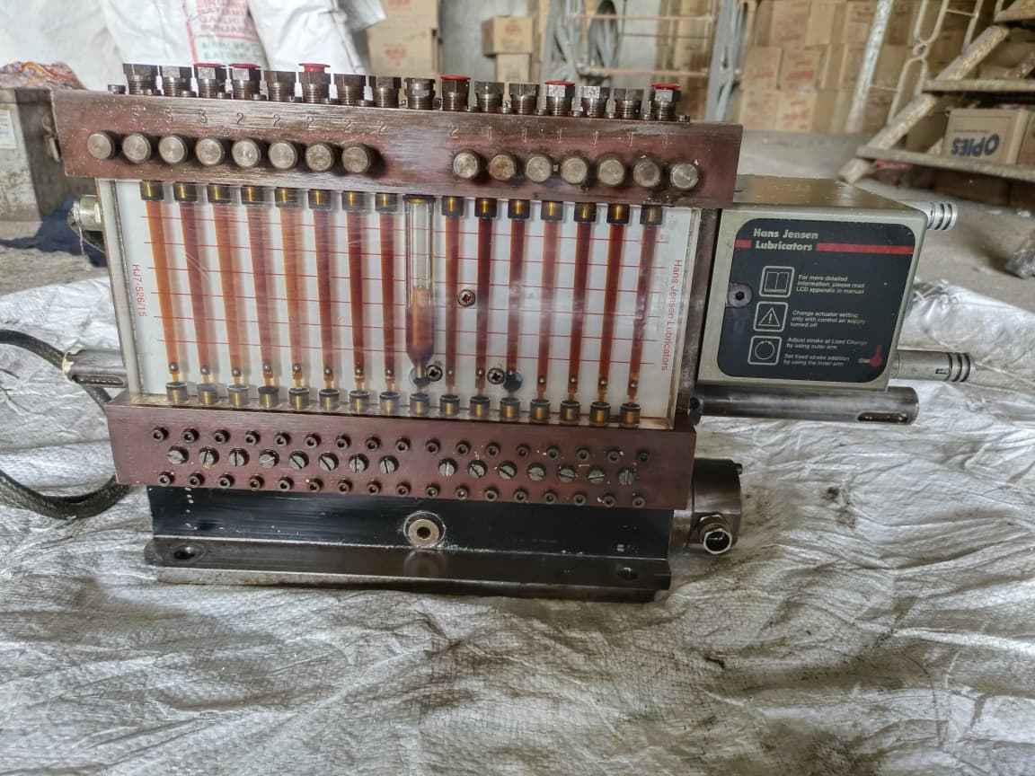 Hans Jensen Lubricator ,15 Tubes, PJT.NO 200016A ,HJ7-526/15