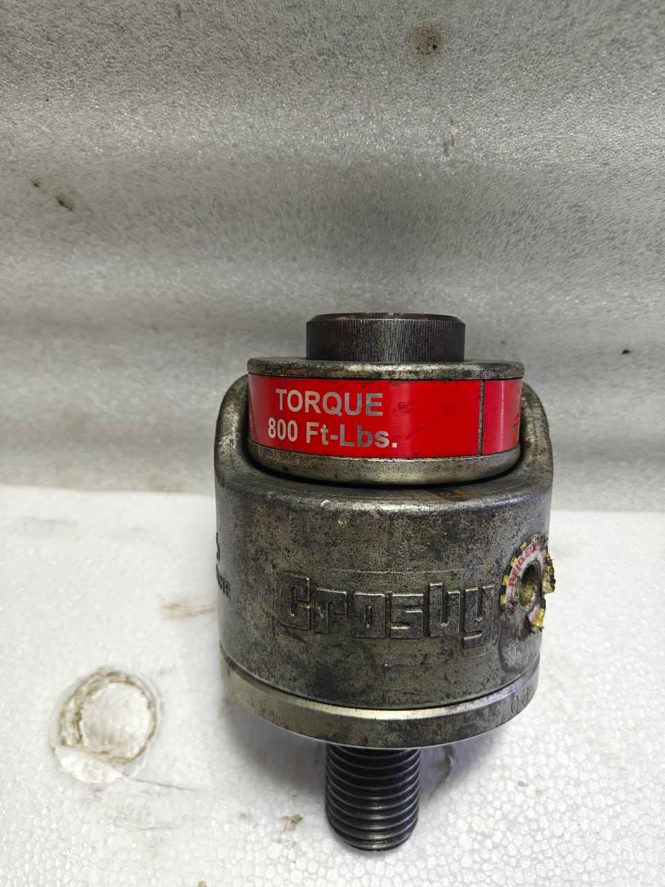 Crosby Swivel Hoist Ring 17,200 LBS WLL Torque: 800Ft-LBS