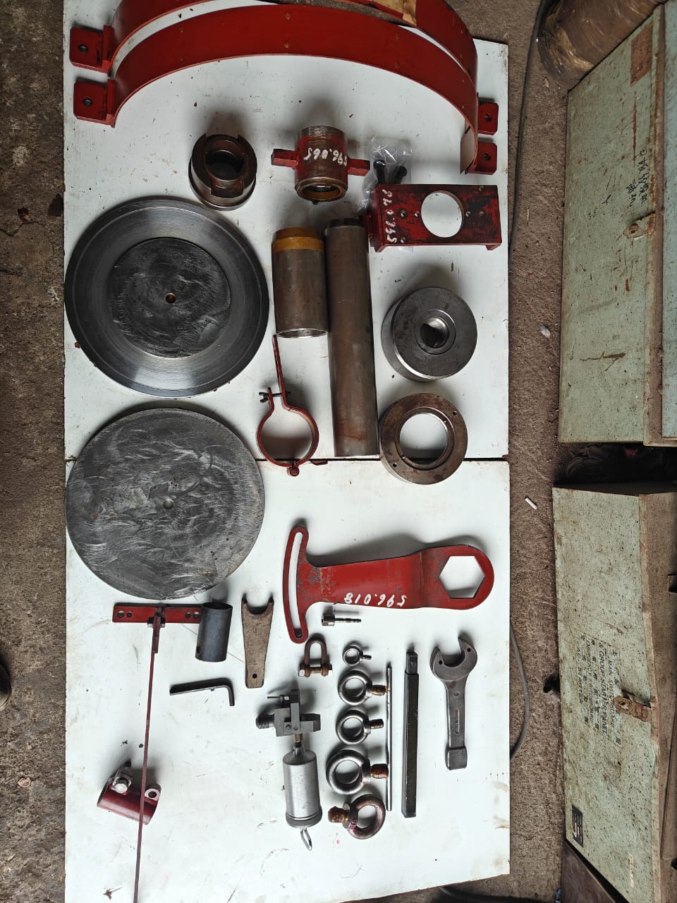 MAN NA57 T09 Complete Turbocharger Tool Kit | Marine Turbocharger Service Tools