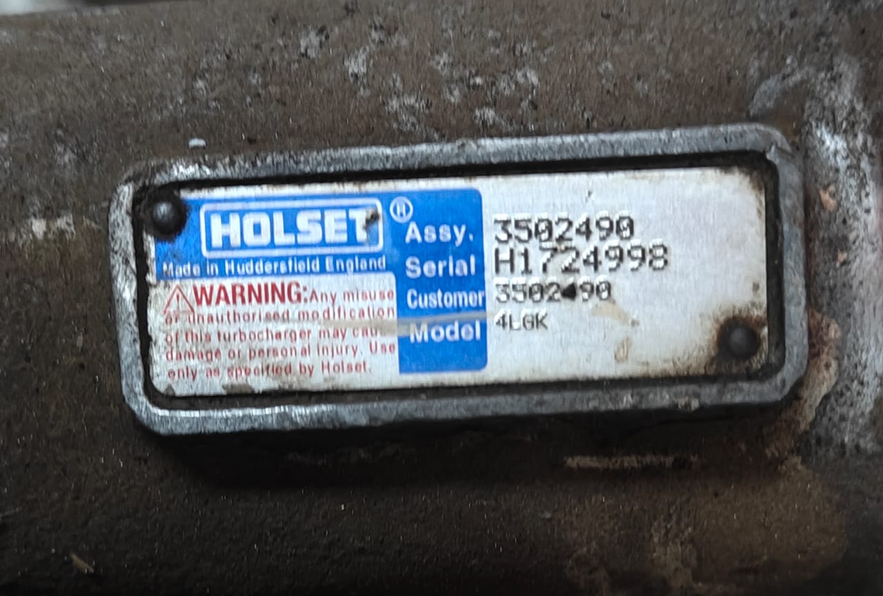 HOLSET Turbocharger Model: 4LGK