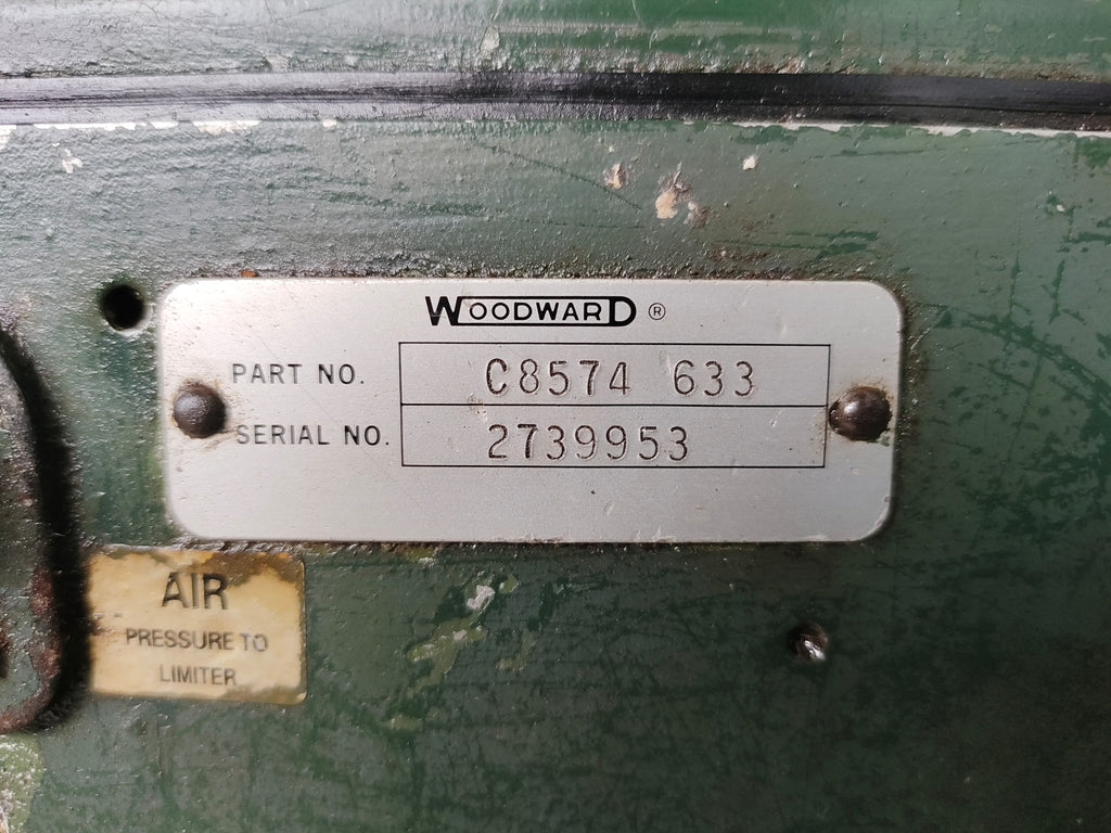 Woodward Governor PG-A Part no: C8574 633