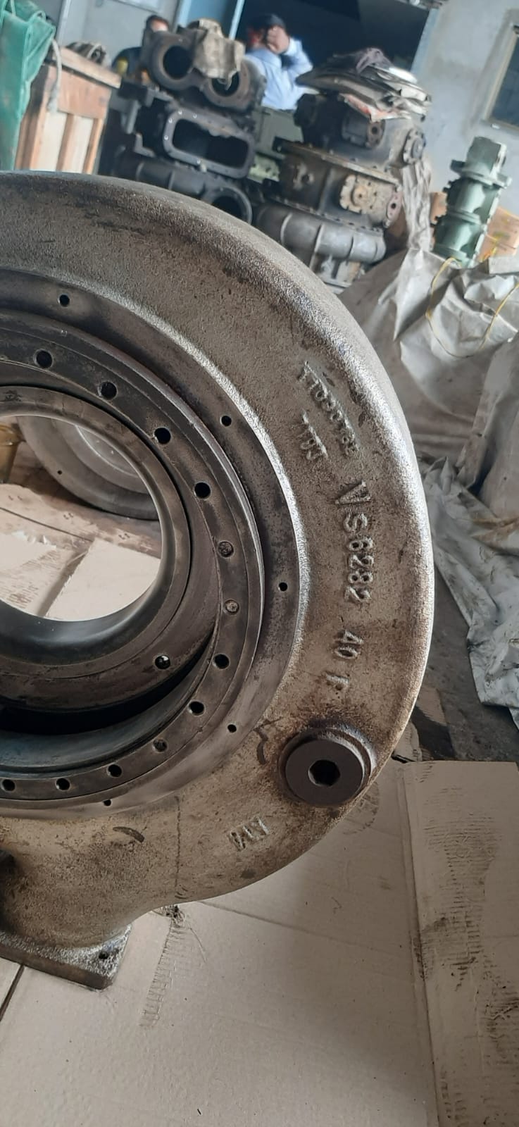 MAN B&W NR 24 Turbocharger Blower Casing