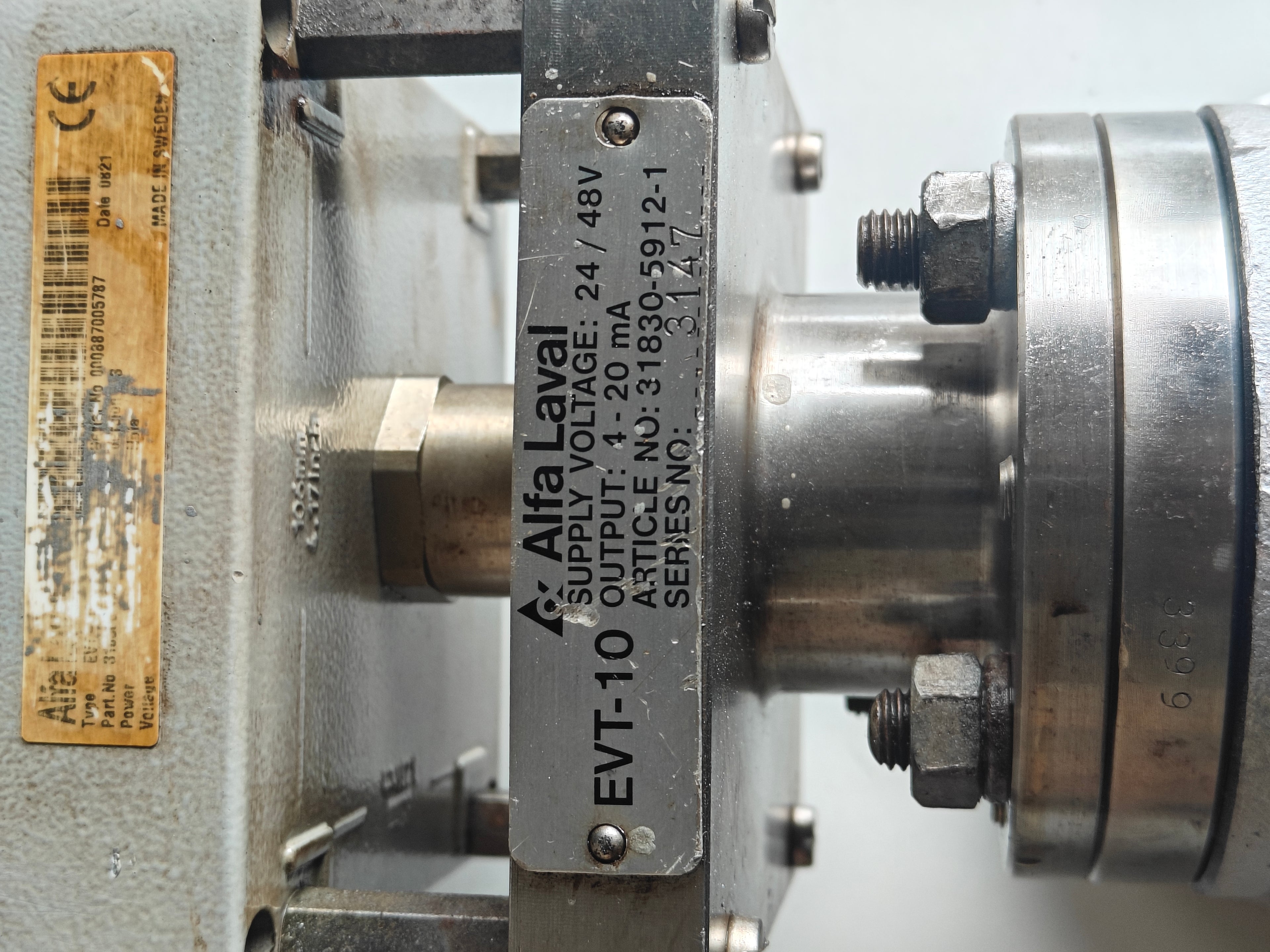 Alfa Laval EVT-10 Valve