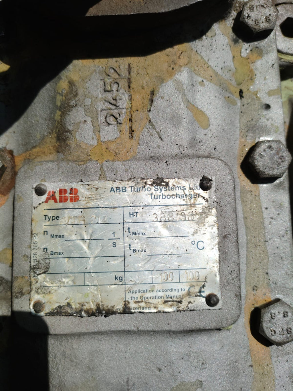 ABB VTR 214 Turbocharger I Marine Turbocharger