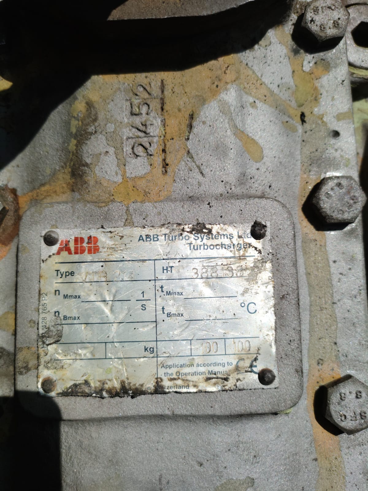 ABB VTR 214 Turbocharger I Marine Turbocharger