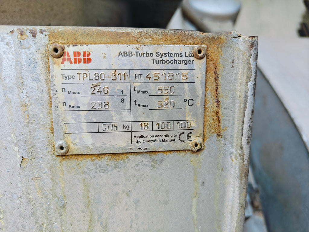 ABB TPL80-B11 Turbocharger