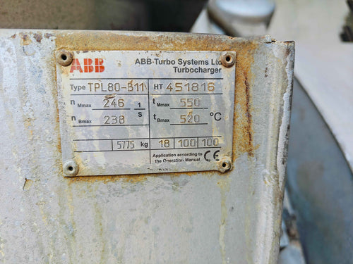 ABB TPL80-B11 Turbocharger