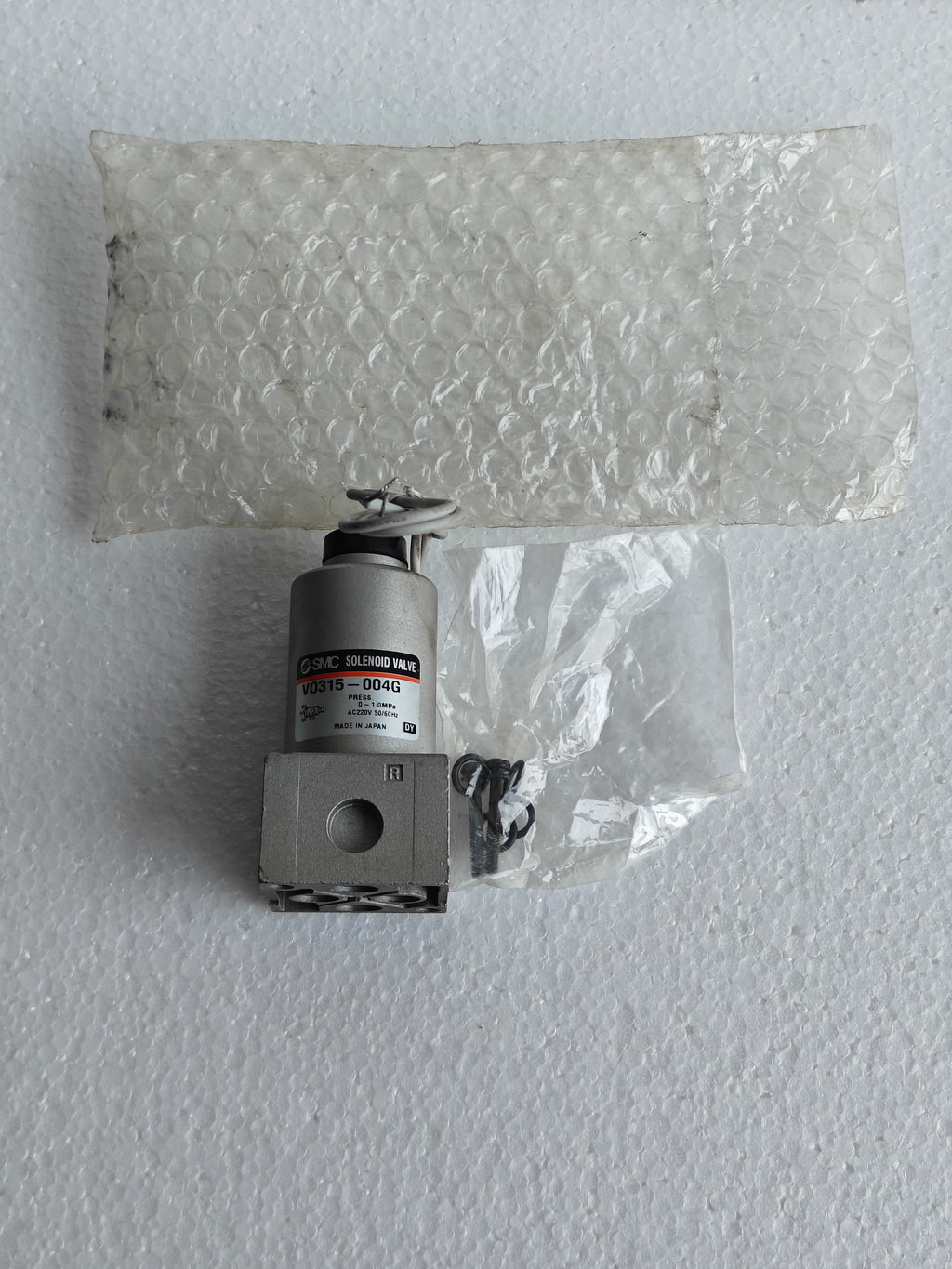 SMC V0315-004G SOLENOID VALVE 0~1.0 mpa